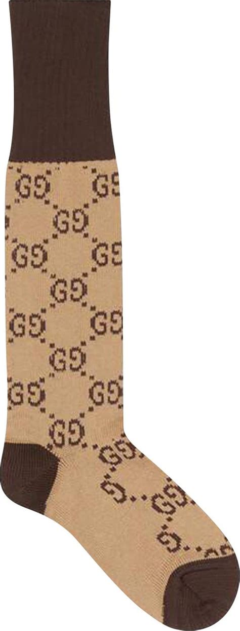 gucci gg pattern cotton blend socks|GG pattern cotton blend socks .